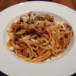La Storia - ミートソースパスタ。