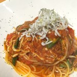 MILLE FIORI - 釜揚げしらすとオクラのアラビアータ