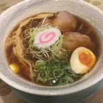 布施 細見商店 - あごだし醤油らーめん（￥800）