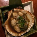 創作和食と日本酒 よねざわ - ホタテのバター焼き