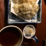 創作和食と日本酒 よねざわ - 白子の天ぷら