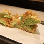 Roppongi SuZuNa - 桜海老と空豆のかき揚げ