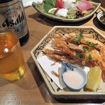 魚屋ひでぞう - 「甘エビ唐揚げ」（４８０円）