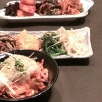 米澤牛DINING べこや - 岩のりのキムチが◎