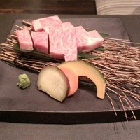 米澤牛DINING べこや - 米沢牛特選ﾛｰｽ ￥5,000 私にはちょっと…