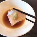 食べるお宿 浜の湯 - 醤油漬ける