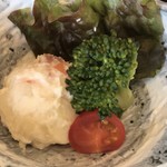 食べるお宿 浜の湯 - サラダ