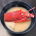 食べるお宿 浜の湯 - 味噌汁