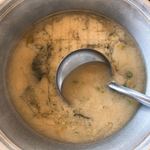 食べるお宿 浜の湯 - 鍋のお味噌汁