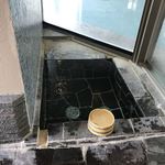 食べるお宿 浜の湯 - 朝の男湯の水風呂