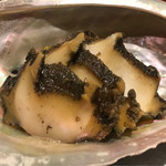 銀座 しのはら - 鮑の飯蒸し