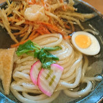 饂飩の四國 - かき揚げうどん（冷）980円