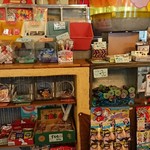 中華そば 麺や食堂 - 駄菓子販売のコーナー♪