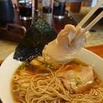 中華そば 麺や食堂 - 鶏胸肉チャーシュー