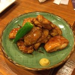 十割蕎麦みかあさ - みかあさ　9番め　鶏肉これも旨かったなー