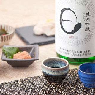 宮城の地酒を中心に豊富にご用意しております♪