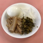 大公 - 無料トッピングと 20円のゆで卵(^｡^)