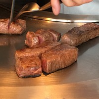 XEX TOKYO / 鉄板焼An - 黒毛和牛ランプステーキ