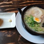 大砲ラーメン - 期間限定 かぼすタイムセット 500円