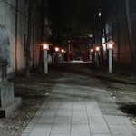 川太郎 - お店の横の情景