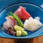 Fresh fish sashimi