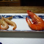 海老の突き出し