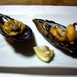 洋ムール貝の焼き物