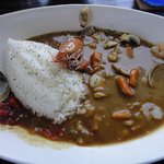 海の展望台 シーサイドカフェ - シーフードカレー