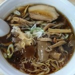 ピッパラの森 - きのこ正油 きのこと麺をひっぱりだし