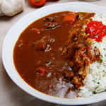 ボラーレ - 「牛すじ煮込みカレー　750円」じっくり煮込んだ牛すじカレー。大盛りチャレンジはこのカレーで勝負！