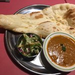 インドレストラン ガンジス - チキンカレー(*´ω`*)セット