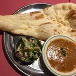 インドレストラン ガンジス - チキンカレー(*´ω`*)セット
