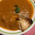 インドレストラン ガンジス - チキンカレー(*´ω`*)ナン