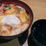 鳥つね - 鶏のお吸い物つき