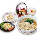 彩園 - ワンタン麺セット