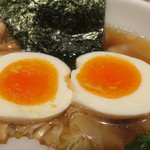 ななふく - 特製ななふくラーメン　ズームアップ