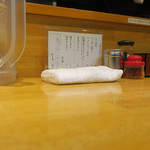 ななふく - カウンター上の様子