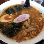 Ishiishokudou - 四川風ねりごまラーメン(ピリ辛)