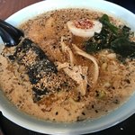 石井食堂 - ねりごまみそラーメン(辛口)