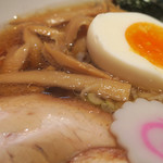 ななふく - 特製ななふくラーメン　ズームアップ