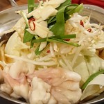 Motsuya Oonishi - もつ鍋（特製醤油）