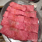 焼肉 山水 - 生上ロース
                                