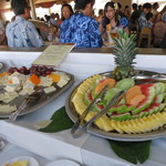 Star of Honolulu - フルーツとチーズ＆クラッカーはビュッフェ(2018年4月)