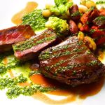 マジックレストラン＆バーGIOIA 銀座 - 牛サーロインのビステッカ