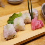 浜料理 侍 - 本おこぜの鮨