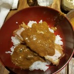 かつ好 - すっぽんカレーにロースかつ