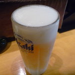 ほてい寿司 - ☆生ビールは冷え冷えジョッキです（＾－＾）☆