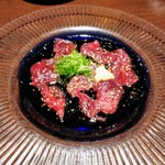 咲kura - のど肉ユッケ