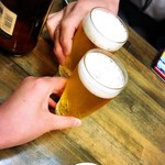 かっぱ屋 - 黒ラベルで乾杯