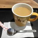 ミスタードーナツ - モーニングドリンクBセット340円(ミスドカフェオレ＆エンゼルフレンチ)